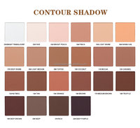 Palette de Maquillage Professionnelle DIY en Gros : Fard à Joues, Illuminateur et Contour Carrés, Poudre Compacte Waterproof Végane pour Teint Clair – Marque Privée