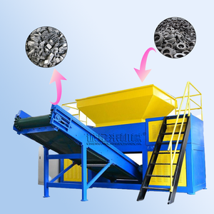 Industrial Tire Shredding <b>Machine</b> / <b>Tyre</b> Shredder-Heavy-Duty Recycling Equipment for Tire Cutting and Granule Production - Product Image 1