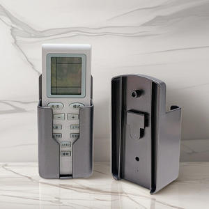 Wall Mounted Remote <b>Control</b> <b>Holder</b> Rectangle No Drilling Required For Air Conditioner Fan Clothes Rack Storage Box Office - Product Image 1