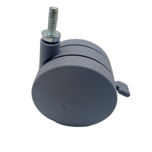 Ruedas giratorias para camas de Hospital, producto en oferta, ruedas dobles de bajo perfil - Product Image 6