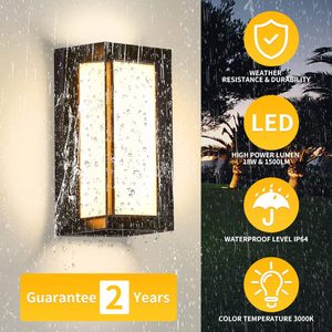 Luce esterna moderna dell'applique della parete esterna del LED 18W 3000K per il Patio della <span class=keywords><strong>casa</strong></span> - Product Image 4