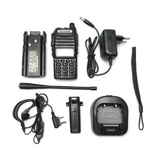 Sanda <span class=keywords><strong>Baofeng</strong></span> UV-82 8W5W Talkie-walkie portable FM, radio à double canal, double PTT, récepteur double fréquence UHF/VHF, émetteur 10 km - Product Image 5