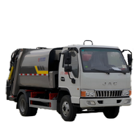 JAC Junling haute qualité 5.8m3 petit camion KAILIFENG Transmission manuelle ordures compacteur camion à ordures moteur moteur boîte de vitesses