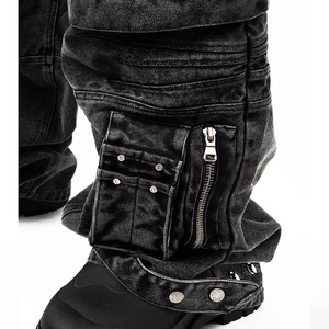 Джинсы-карго с карманами - Product Image 4