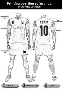 कस्टम डिजाइन युवा फुटबॉल जर्सी सेट टी शर्ट वर्दी टीम फुटबॉल जर्सी पुरुषों रेट्रो क्लब फुटबॉल पहनने पुरुषों बच्चों के लिए पुरुषों वयस्कों