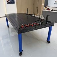 Table de soudage 3D haute précision Minerva, plateforme de soudage modulaire reconfigurable pour la production de petites séries multi-produits