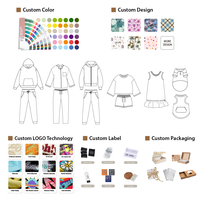 Conjuntos de sudaderas personalizadas con cremallera de un cuarto, de forro polar cepillado de alto gramaje, con cuello alto y media cremallera, para mujer