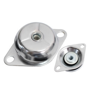 מכירת חיסול - רפידות בידוד רעידות בצורת פעמון מפלדה וגומי של Anlijing למדחסי אוויר מסדרת ALJ-33, בולם זעזועים למנועים, אחריות לשנה - Product Image 1