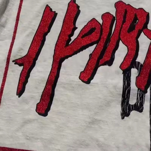 เสื้อยืดผ้าฝ้าย220กรัมเสื้อยืดคอกลมพิมพ์ลายสกรีนขนาดใหญ่น้ำหนักมาก - Product Image 6