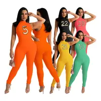 Pabrik Grosir Butik Pakaian-Vendor Jumpsuit untuk Wanita Satu Buah Jumpsuit Ritsleting