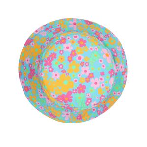 Sombrero de Pescador de Nailon Personalizado de Alta Calidad, de Secado Rápido, con Estampado Floral, Ajustable, Impermeable, para Playa, Verano, con Cordón - Product Image 4