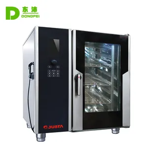 Combi oven 6-trays digital control round convection oven