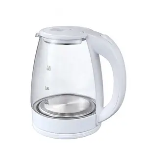 Yousdas Factory Supply New Arrival 1800W Multi Functional Household Appliance 1.8L Glass Electric Kettle