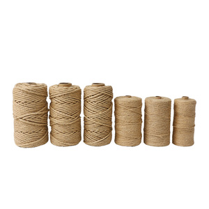 Hot Bán 1Mm-20Mm Bền Đay <span class=keywords><strong>Twine</strong></span> 2-3 Lớp Sợi Tự Nhiên Dây Xoắn Giá Tốt Nhất Bóng Đóng Gói Cho Tự Làm Làm Từ Cây Gai Dầu - Product Image 1