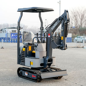 실용적인 소형 크롤러 굴삭기, 수영장 굴착, 정원 수경 시설용, 고성능 굴착력, EPA 인증 엔진 모터 - Product Image 5