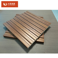 Harga Pabrik Panel Dinding Veneer Kayu MDF Modern 3D Kedap Suara Anti Air dengan Warna Kustom untuk Kamar Tidur Rumah Sakit