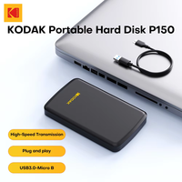 Disque dur externe KODAK 1T 500 Go USB3.0, stockage de jeu haute vitesse, disque externe portable pour ordinateur portable, ordinateur de bureau, PS4, PS5