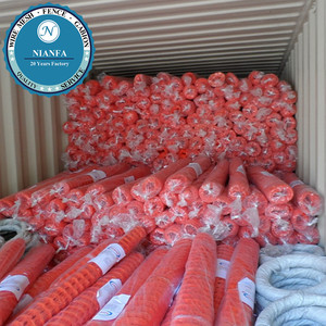 100% HDPE Ép Đùn Nhựa Cam An Toàn Hàng Rào Lưới Dây Thép Lưới Thể Loại Cảnh Báo <span class=keywords><strong>Net</strong></span> - Product Image 4