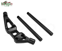 Guidon de moto noir KOLMIO-LAM compatible avec Honda ADV350 2022-2025