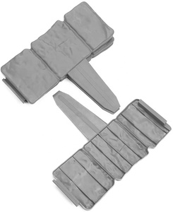 Lot de 10 panneaux de bordure de jardin, clôture extérieure, bordure paysagère décorative, effet pierre pavée - Product Image 6