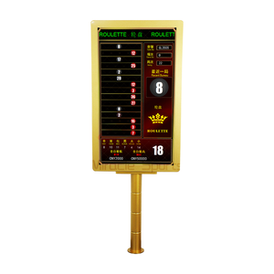Pantalla Vertical de grado de Casino MG de 27 pulgadas, pantalla de doble cara, ruleta, lista electrónica de carreteras, accesorios, Material metálico - Product Image 1