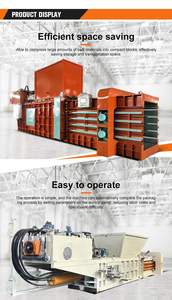 Compacteur <span class=keywords><strong>de</strong></span> déchets entièrement automatique avec contrôle intelligent, adapté aux centres <span class=keywords><strong>de</strong></span> recyclage, machine <span class=keywords><strong>de</strong></span> pressage hydraulique horizontale durable - Product Image 5