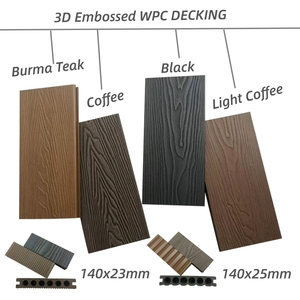 Rắn hoặc rỗng ngoài trời 3D dập nổi không trượt <span class=keywords><strong>WPC</strong></span> decking sàn <span class=keywords><strong>CE</strong></span>/<span class=keywords><strong>ISO</strong></span> Composite decking ngoài trời - Product Image 5