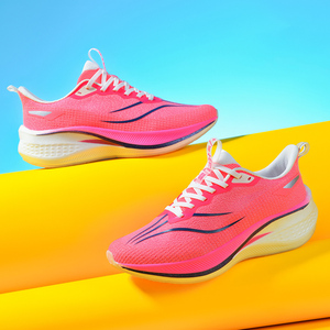 Men's Casual Comfortable <b>Running</b> Sports Shoes Lightweight Knitted Design Lace-Up Soft Cushioning <b>Pads</b> Waterproof Anti-Slippery - Product Image 3