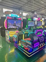 Machine de jeu de combat d'avion dynamique de haute qualité 220v expérience de tir d'arcade avec des engagements de course et de combat
