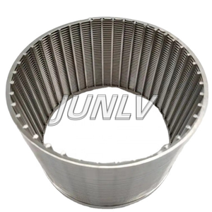 JUNLV élément de filtre à fil en acier inoxydable de haute qualité New Johnson <span class=keywords><strong>V</strong></span> Wedge Wire - Product Image 3