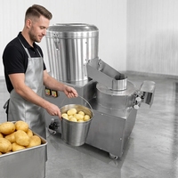 Nouvelle Machine à Peler le Taro Électrique, Éplucheuse et Trancheuse de Pommes de Terre, Laveuse de Pommes de Terre à Vendre