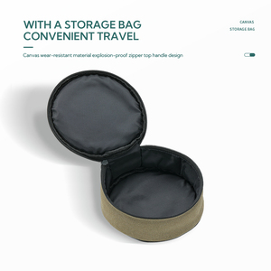 Portable Folding 4 Parts in 1 <strong>Camping</strong> Dishes <strong>Set</strong> Stainless Steel <strong>Camping</strong> <strong>Plates</strong> and Bowls <strong>Sets</strong> - Product Image 6