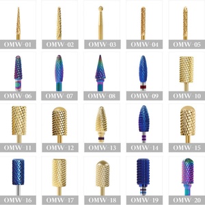Tungsten Steel <b>Nail</b> Polishing Drill Polishing Machine <b>Nail</b> Removal Drill <b>Nail</b> Bits Set Factory Wholesale - Product Image 2