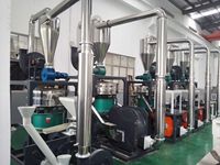 Molino Pulverizador de Plástico de Alta Velocidad Tipo Disco para PE/PP/PET/EVA/LLDPE/PVC Blando