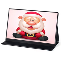 Monitor Portátil Extendido para Laptop de 15.6 Pulgadas, Pantalla IPS de 15.6 Pulgadas, Monitor Portátil para Viajes y Negocios con USB Tipo-C y HD-MI
