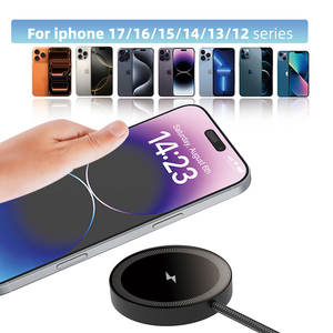 热门产品 <span class=keywords><strong>2026</strong></span> 新款 25W 超级快充器 磁性无线充电板 功率瓦数 温度显示 无线充电器 - Product Image 3