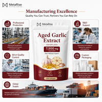 Capsules de Gélules Molles d'Extrait d'Ail Marque Privée OEM, Supplément Herbal à l'Allicine, Formule Nutritionnelle Botanique Naturelle, 300 Unités
