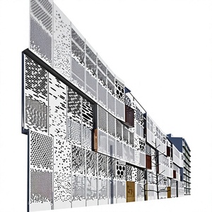 Panel de revestimiento exterior de aluminio moderno con acabado anodizado anticorrosión para edificios, de 70 pulgadas o más. - Product Image 1