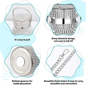 <strong>Sparkling</strong> Sport Water <strong>Bottle</strong> Insulated Bling Rhinestone Stainless Steel Thermal <strong>Bottle</strong> - Product Image 4