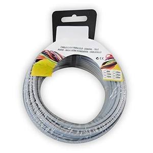 Carrete de cable H07Z1-K 2,50 mm gris, 20 m, ideal para conexiones eléctricas y aplicaciones en instalaciones temporales. - Product Image 1