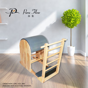 Manijas Ajustables y Duraderas para Barril de Pilates Pura Flow, Portátiles, de Roble, con Opciones de <span class=keywords><strong>Arce</strong></span>/Haya, Multifuncionales - Product Image 5