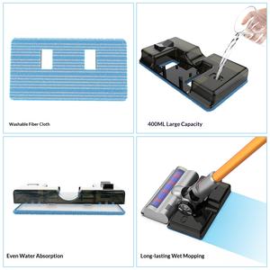 Accessoires <span class=keywords><strong>Airbot</strong></span> HypersonicsPro Aspirateur sans sac pour la maison Filtre HEPA Brosse anti-acariens Moteur Adaptateur sans fil mondial - Product Image 5