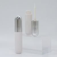 Conteneur cosmétique rond vide de 3 ml, tube en plastique ABS personnalisé pour eye-liner/brillant à lèvres avec options d'impression multiples, emballage cosmétique