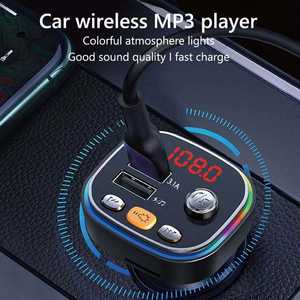 Cargador 3,1a para coche, puerto USB dual, plug-in, disco <span class=keywords><strong>U</strong></span>, tarjeta TF, receptor FM, bt5.0, reproductor de Bluetooth-MP3 de música, transmisor FM - Product Image 2