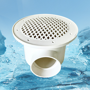 Drain de fond en plastique pratique pour étang Koi eau salée Aquarium poisson crevettes système d'aquaculture - Product Image 5