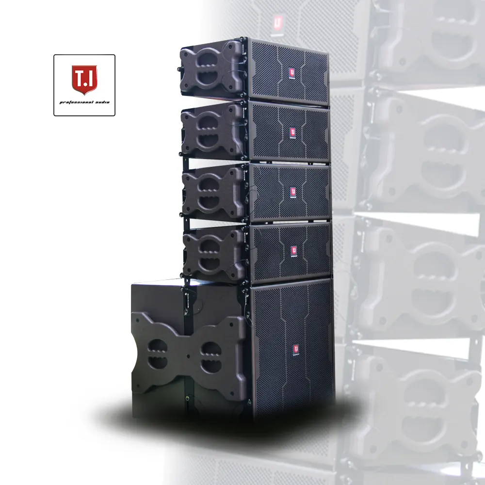 800 Watt Dubbele 5 Inch Line Array Speaker Kleine Waterdichte Audio Geluidsapparatuur Voor Binnen En Buiten