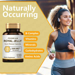 Estratto di Propoli d'Api Grado Alimentare Capsule di Pappa Reale Integratore Naturale Biologico di Ginseng e Pappa Reale - Product Image 3