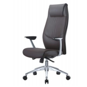 Silla de oficina moderna y cómoda de cuero 36019-1905C/BA - Product Image 5
