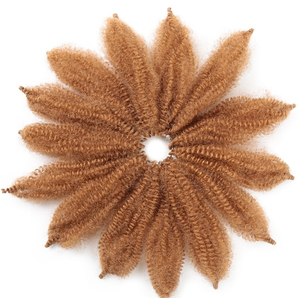 <span class=keywords><strong>Expression</strong></span> Synthétique Afro Printemps Twist Attachement de Cheveux pour Ombre Kinky Marley Extensions Européennes Crochet Tresse Cheveux Vente en gros - Product Image 3