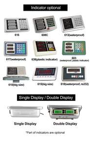 वाटरप्रूफ स्टेनलेस स्टील इलेक्ट्रॉनिक स्केल संतुलन Rs232 के साथ - Product Image 3